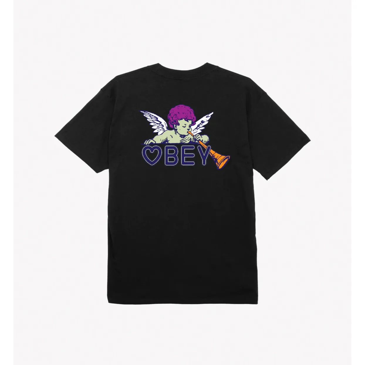 Obey Baby Angel Classic men's short sleeve t-shirt 165263700 black