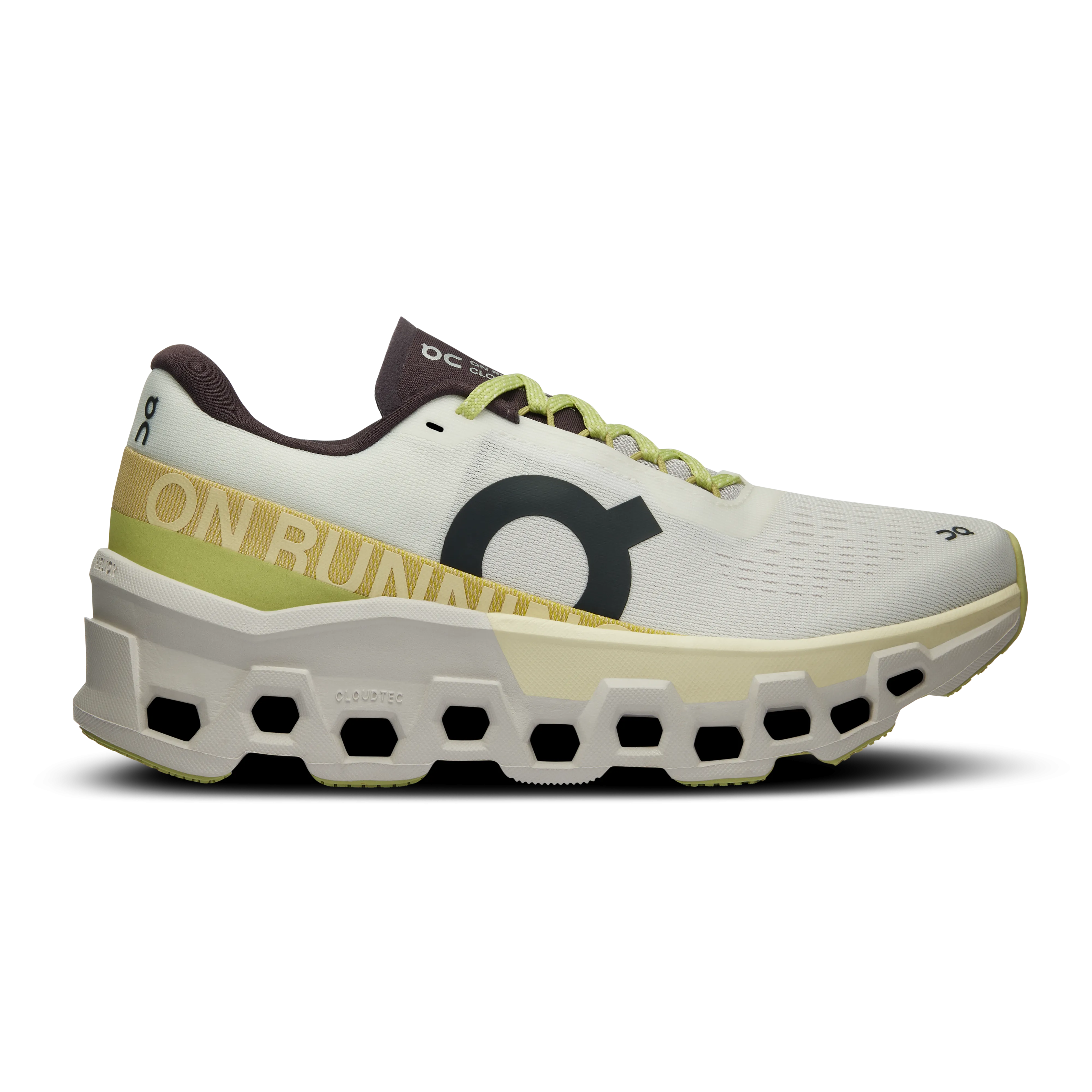 On Running Women's Cloudmonster 2 Shoes - Undyed / Zest