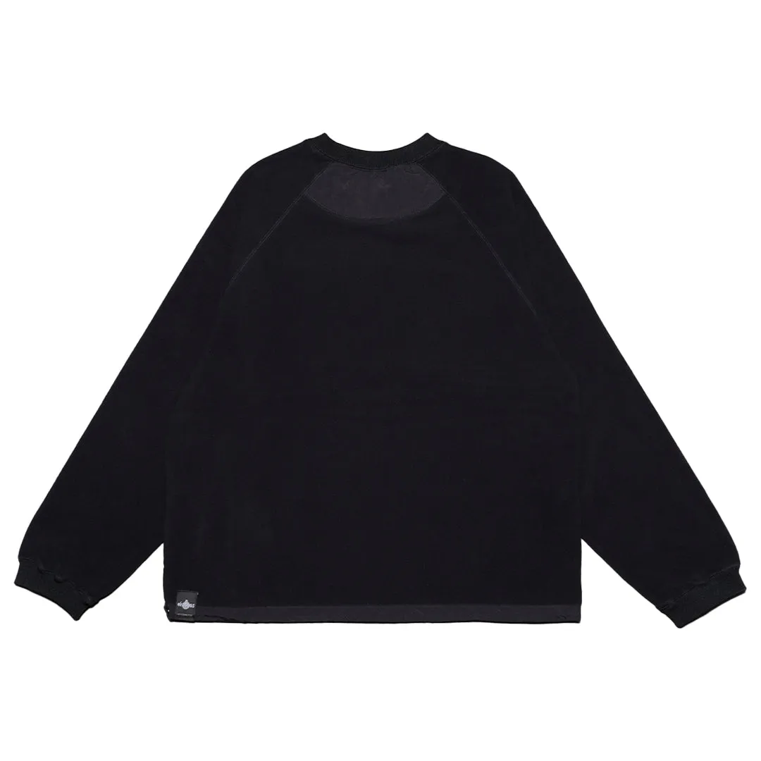 OPEN DIALOGUE OPEN DIALOGUE X WILDTHINGS POLARTEC SWEATSHIRT-BLACK