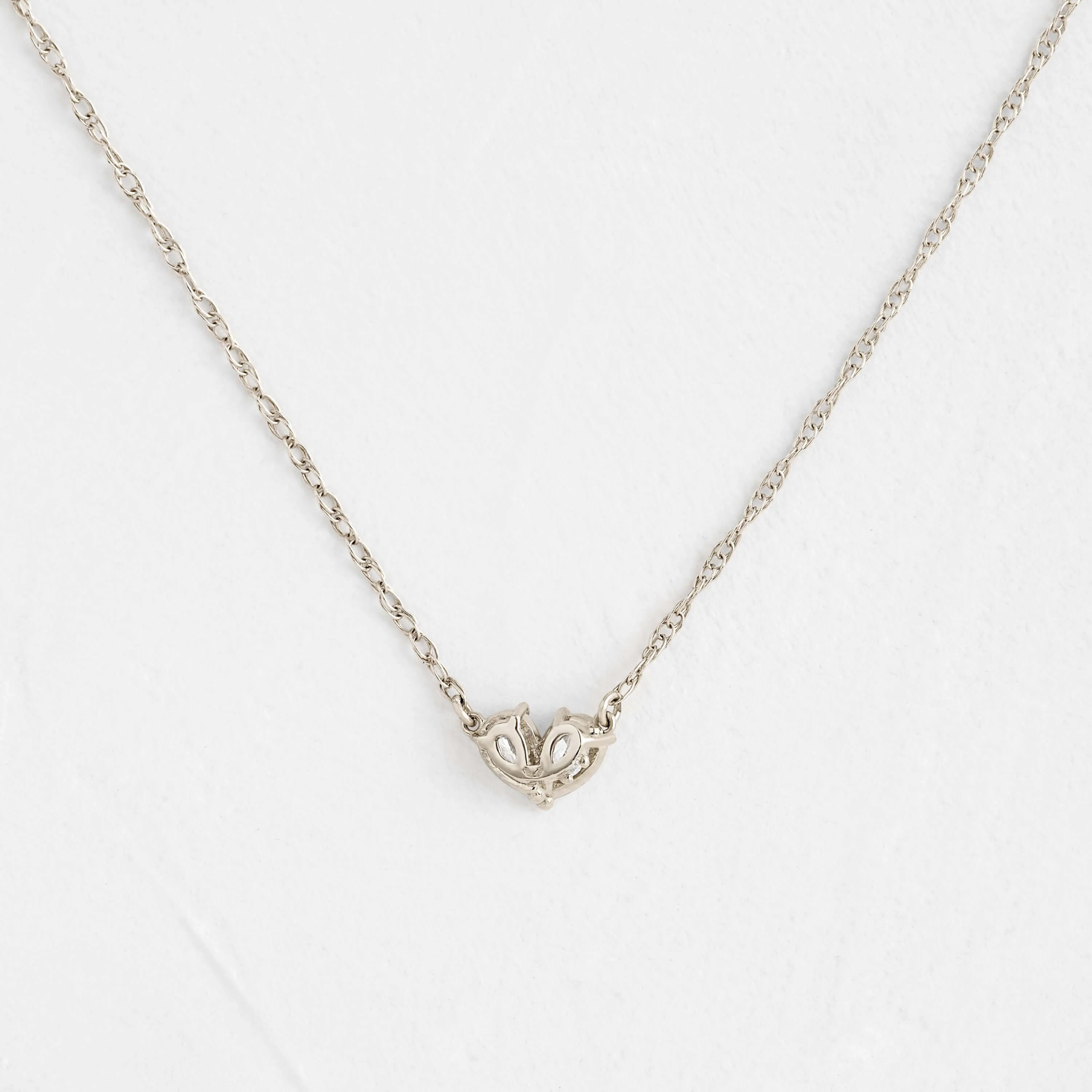 Overlap Heart Necklace - OOS