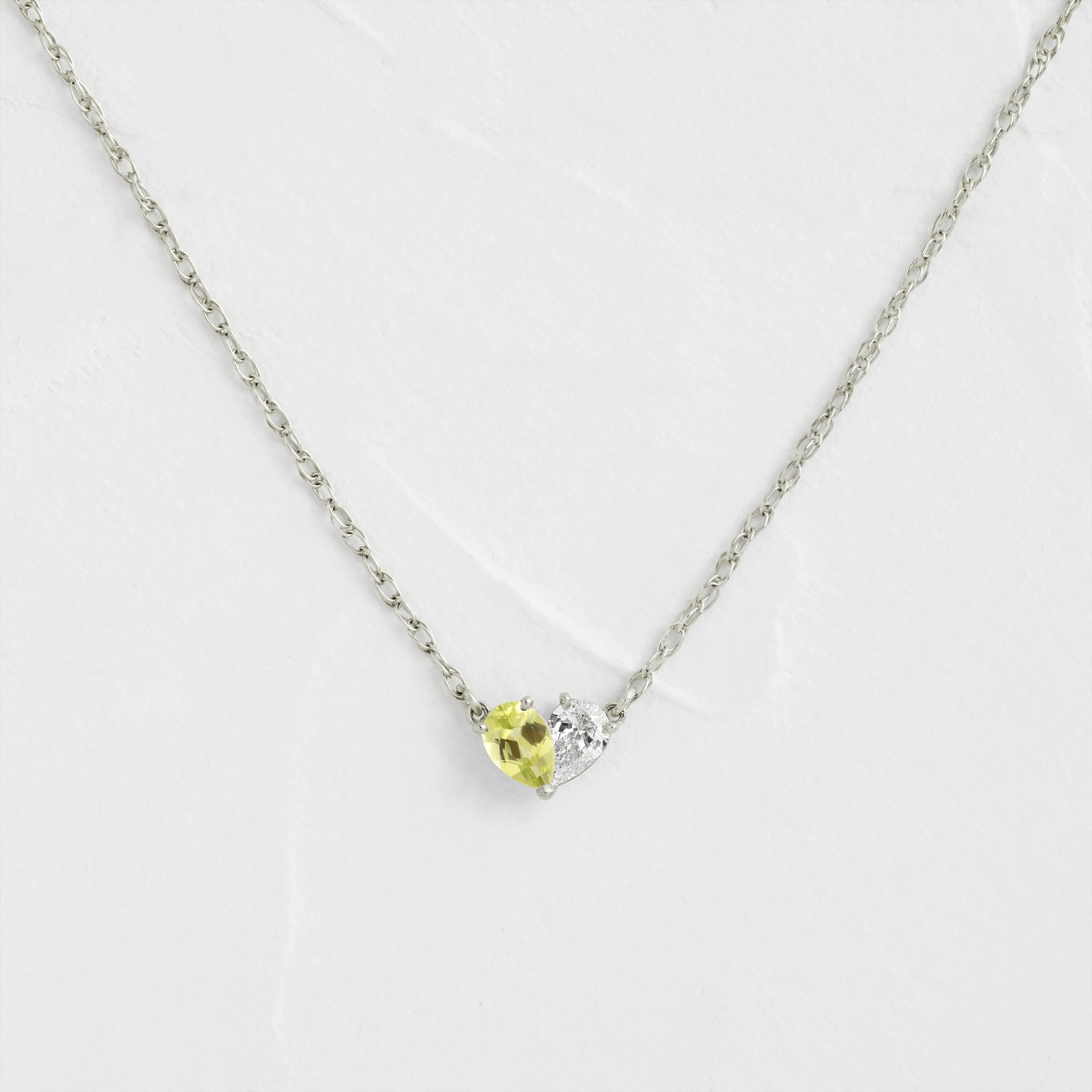 Overlap Heart Necklace - OOS