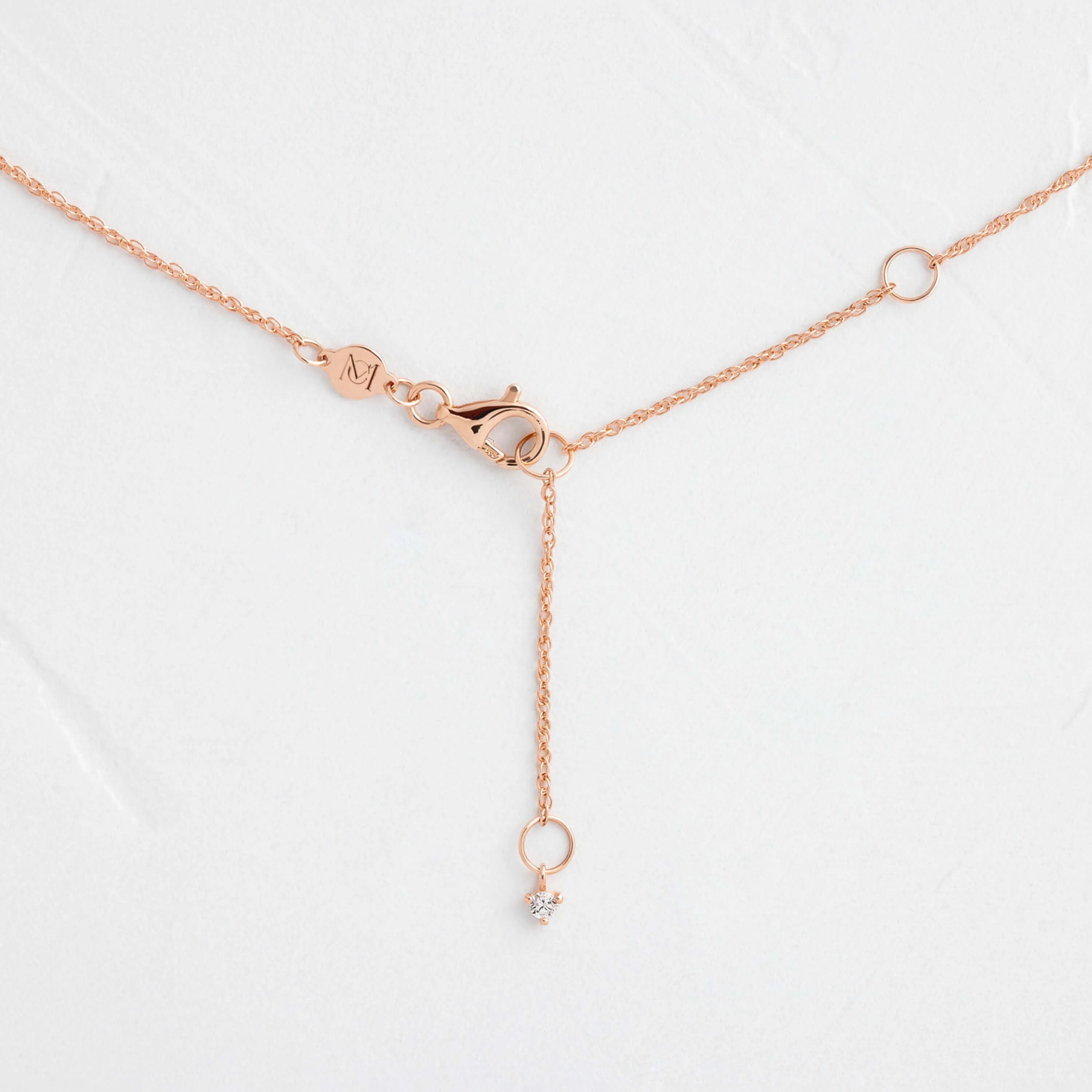 Overlap Heart Necklace - OOS