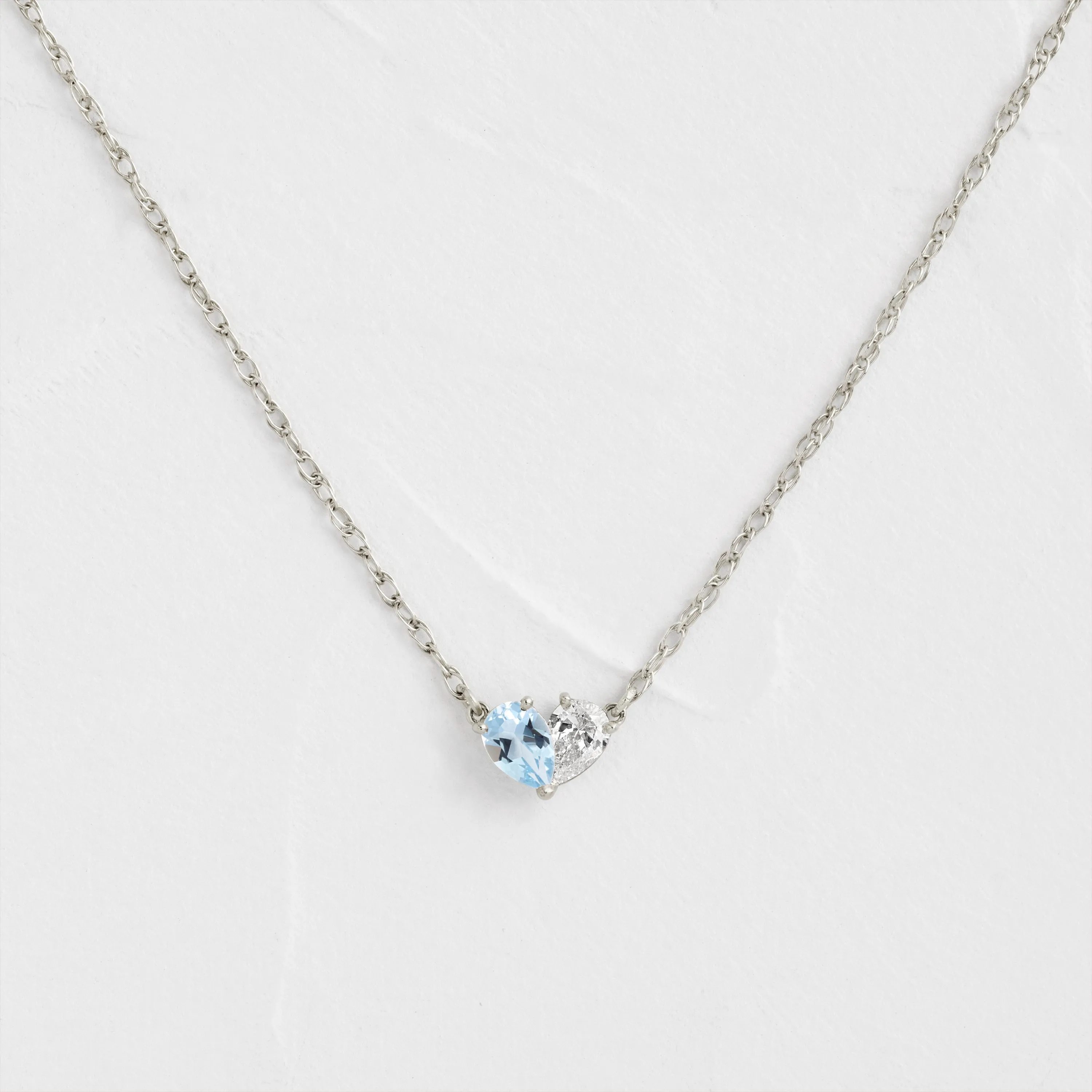 Overlap Heart Necklace - OOS