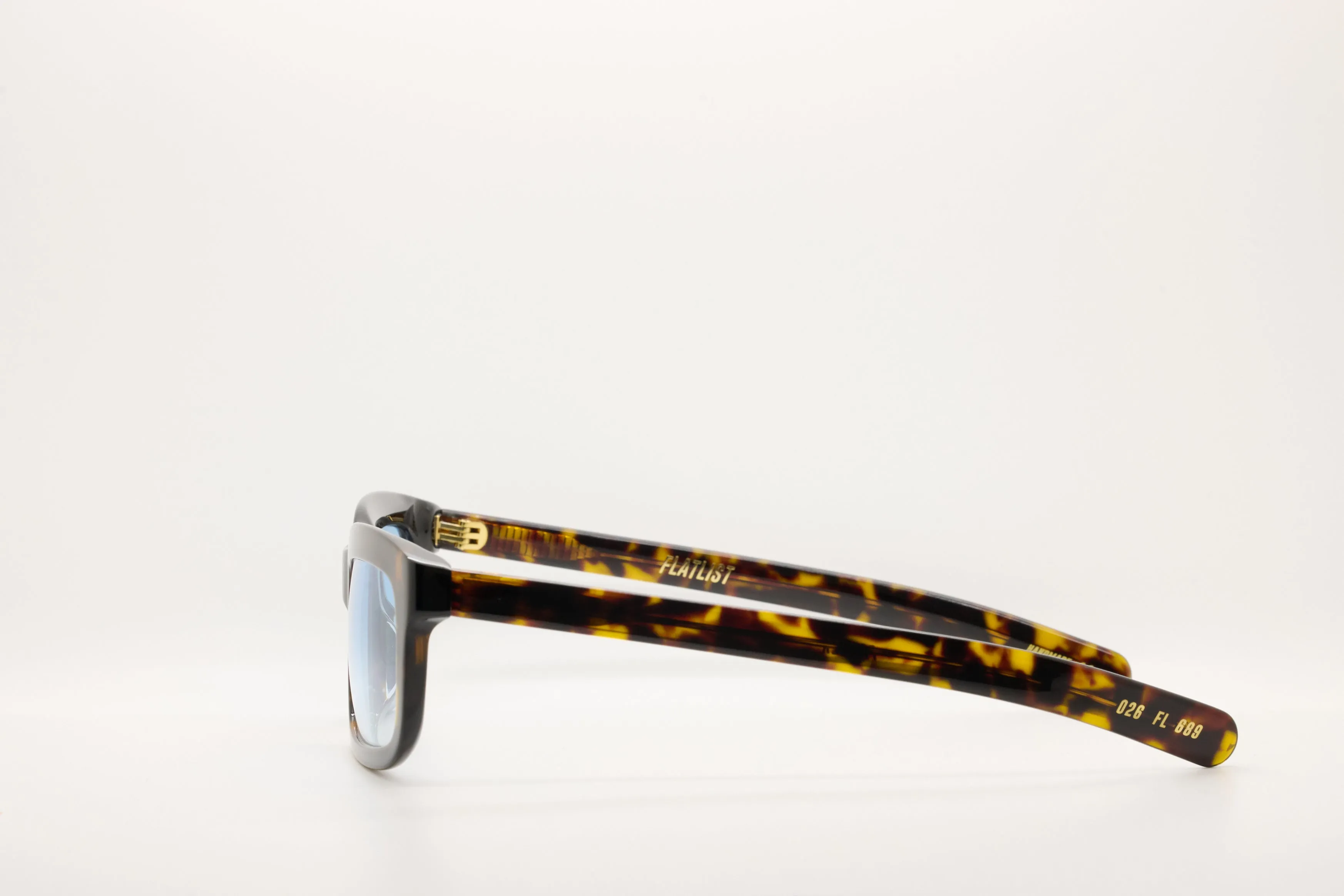 Palmer Dark Tortoise/Blue Gradient Sunglasses