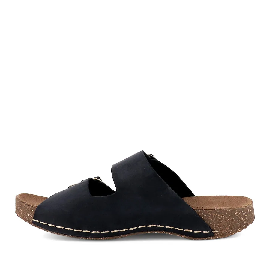 PAPILLO WAXY - NAVY LEATHER