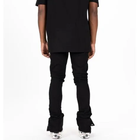 Pheelings Emotionally Driven Flare Stack Denim (Jet Black)