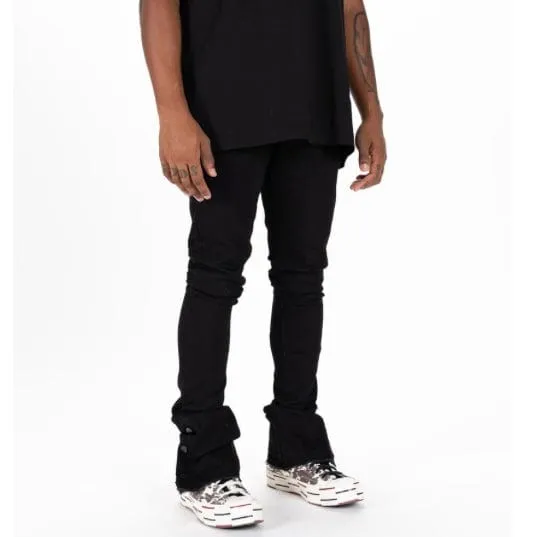 Pheelings Emotionally Driven Flare Stack Denim (Jet Black)