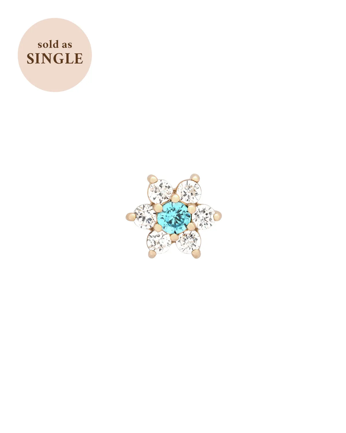 Ren Lotus Single Stud