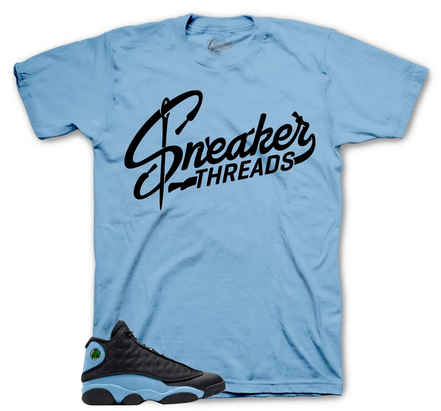 Retro 13 University Blue ST Logo Shirt