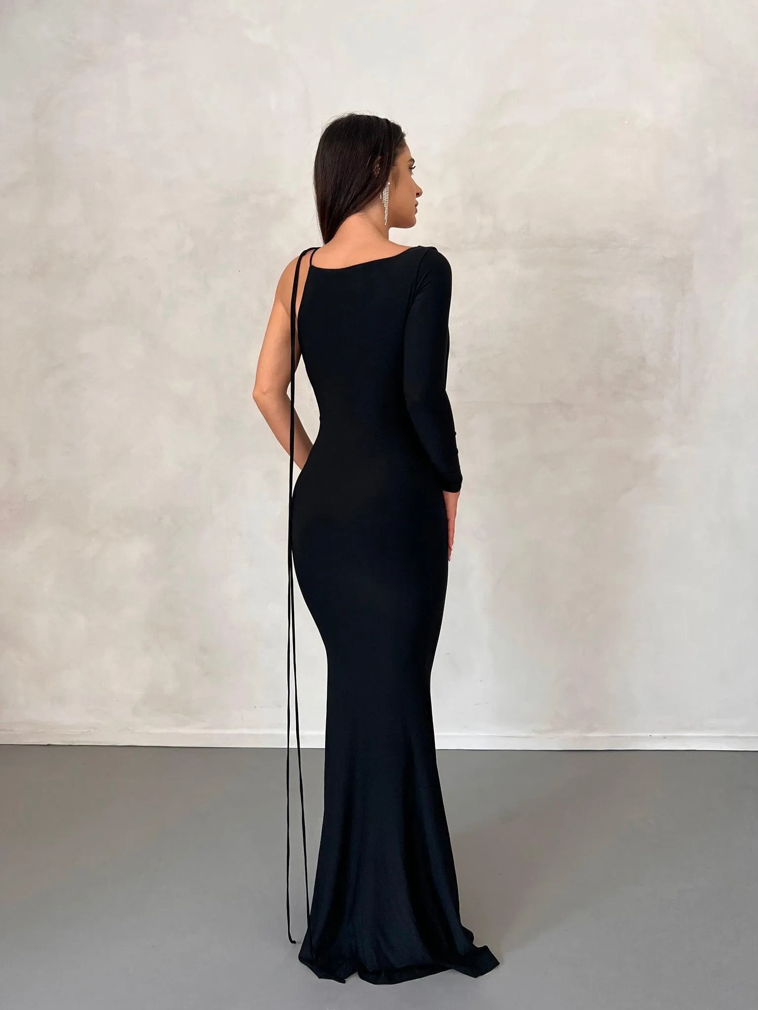 Reversible Emilia Gown - Black