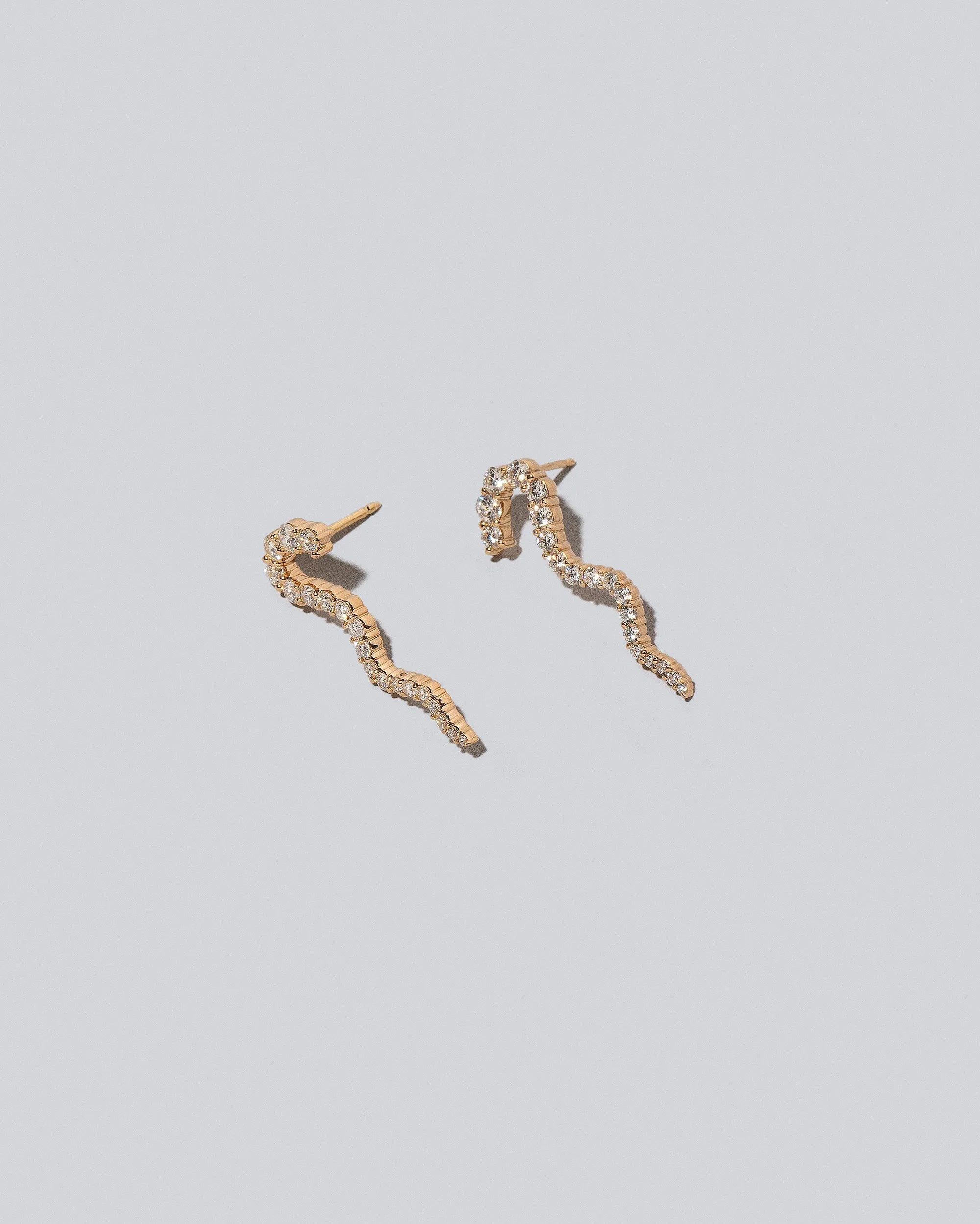 Ripple Wave Earring Single