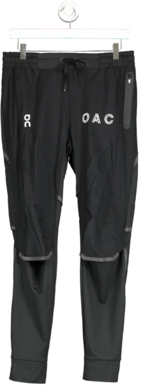 Run on Clouds Black Running Pants UK S