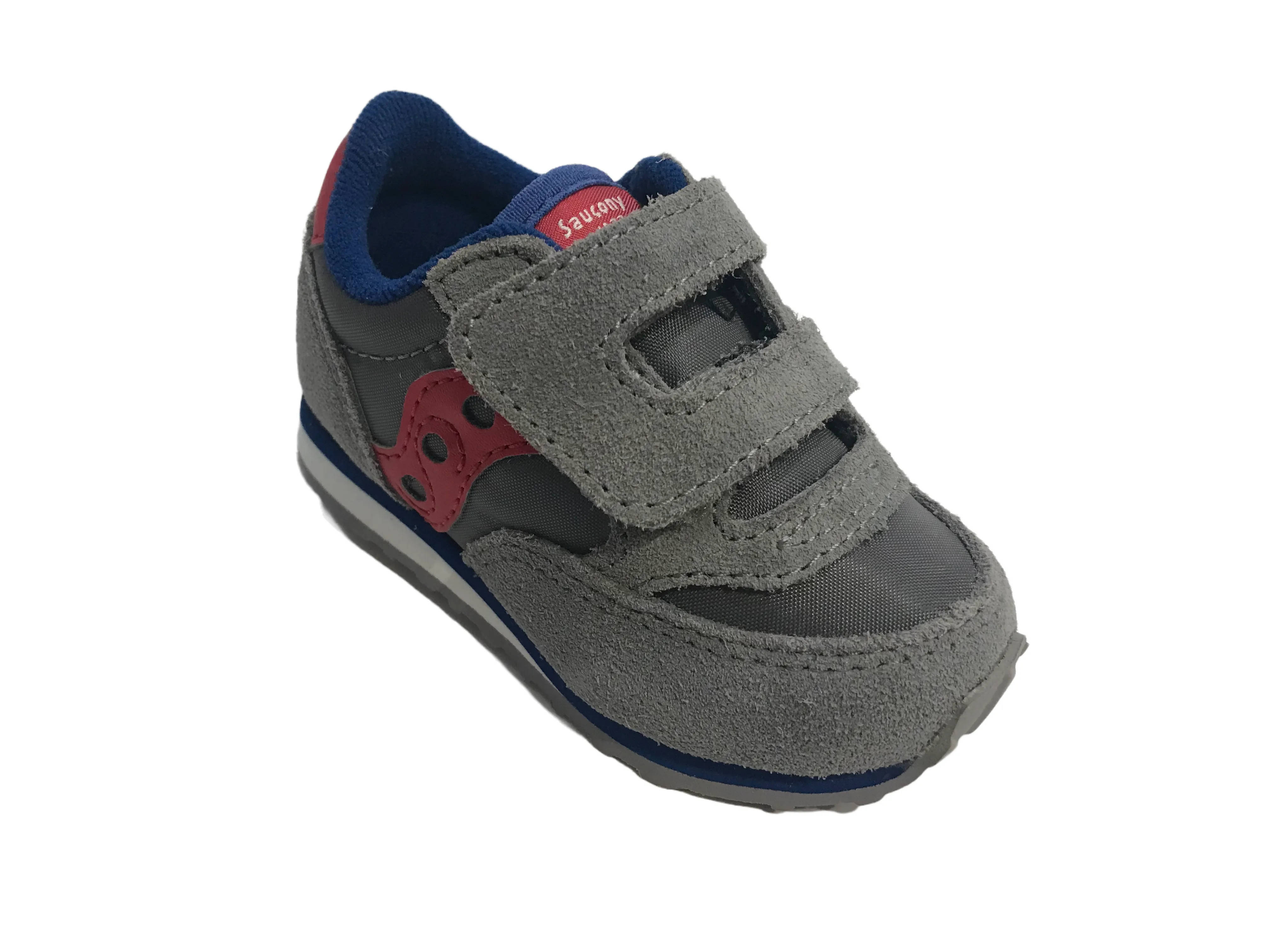 Saucony Original Jazz baby HL SL259641 gray red children's sneakers shoe