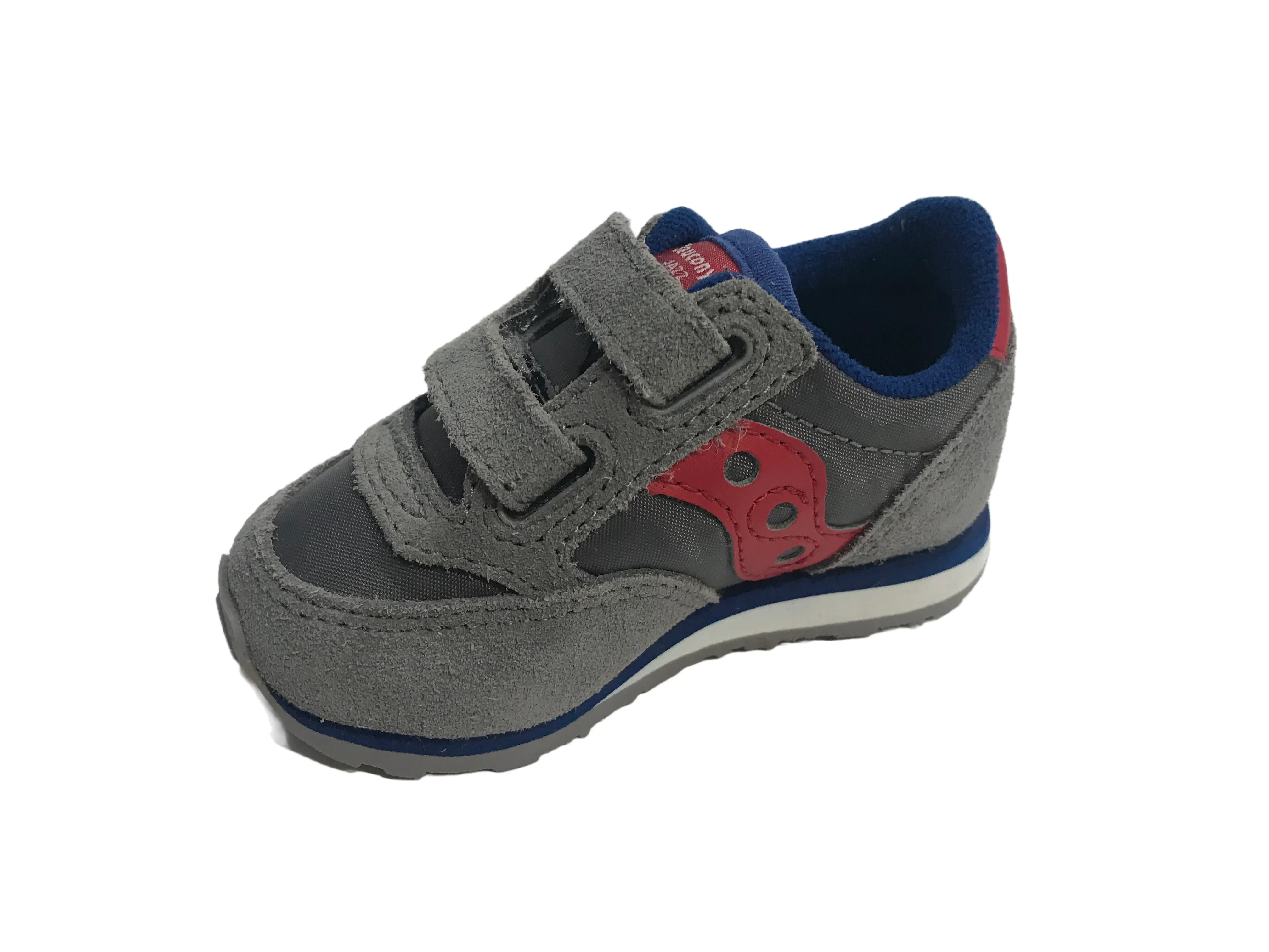 Saucony Original Jazz baby HL SL259641 gray red children's sneakers shoe