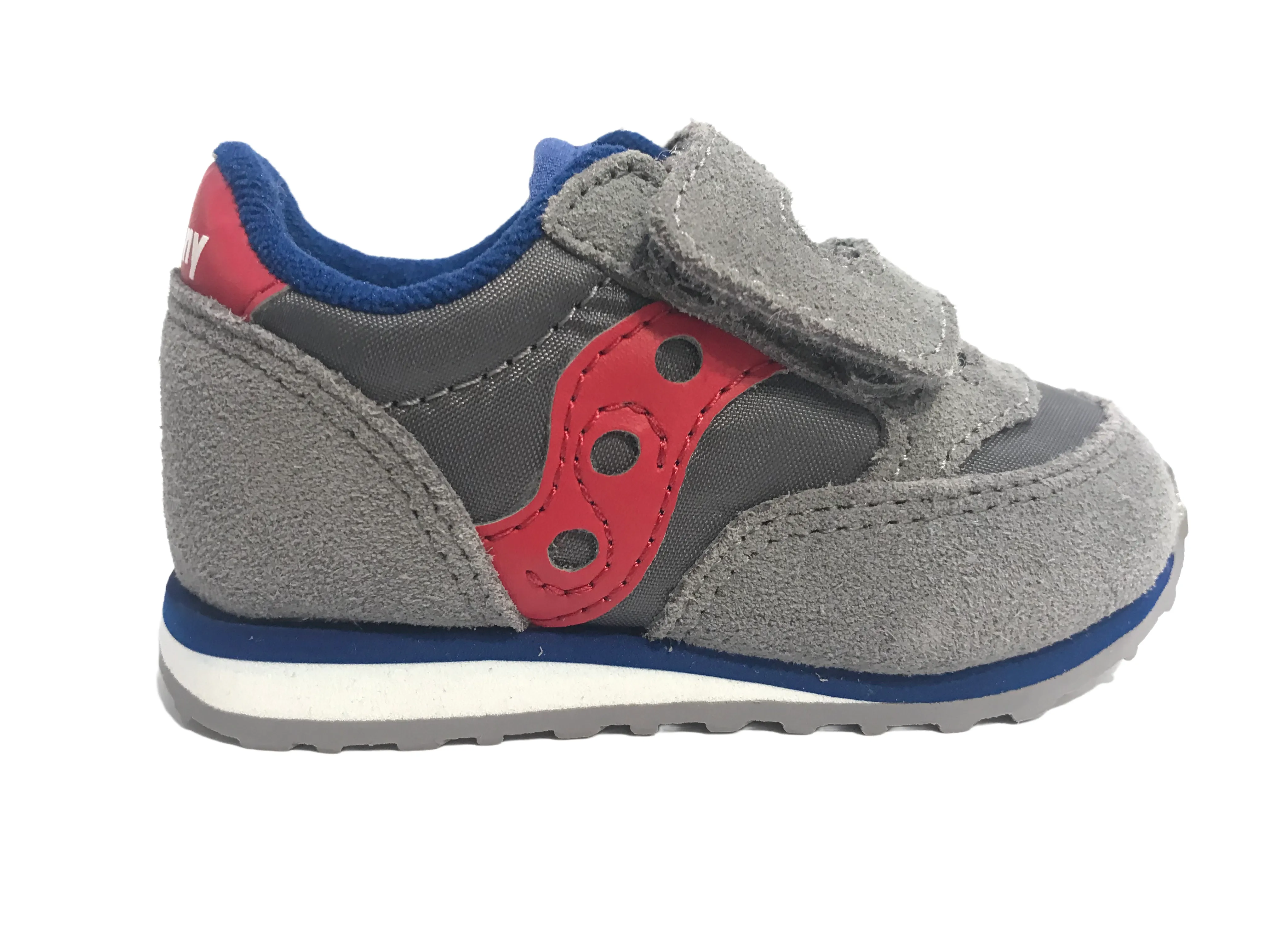 Saucony Original Jazz baby HL SL259641 gray red children's sneakers shoe