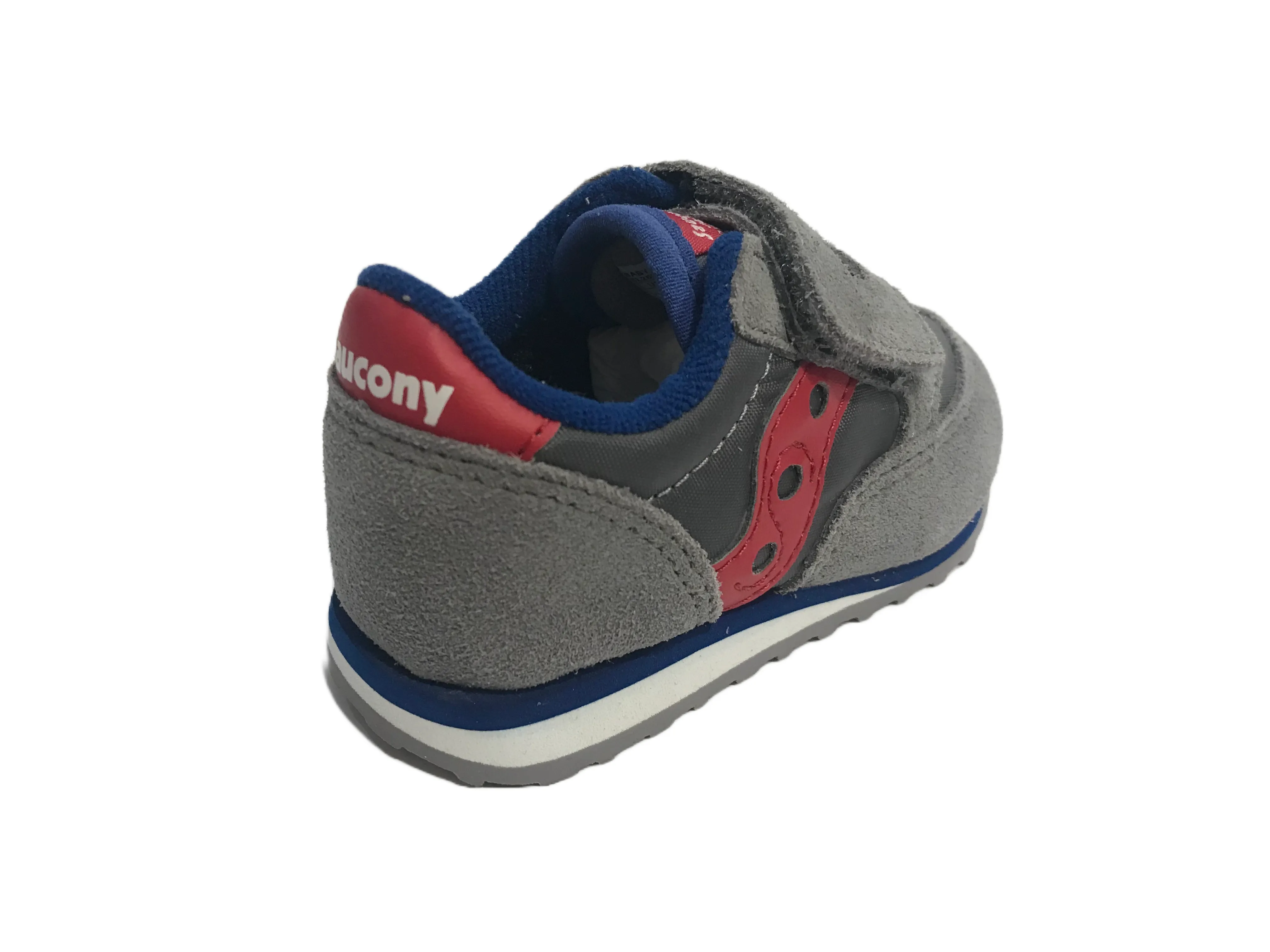 Saucony Original Jazz baby HL SL259641 gray red children's sneakers shoe