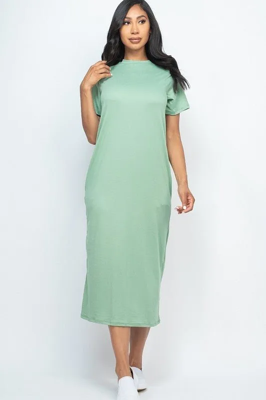 Side Pocket Maxi Dress - FINAL SALE