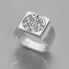 Sterling silver ring . Kabbalah Ring, Love ring, Solomon Love seal , blessing jewelry