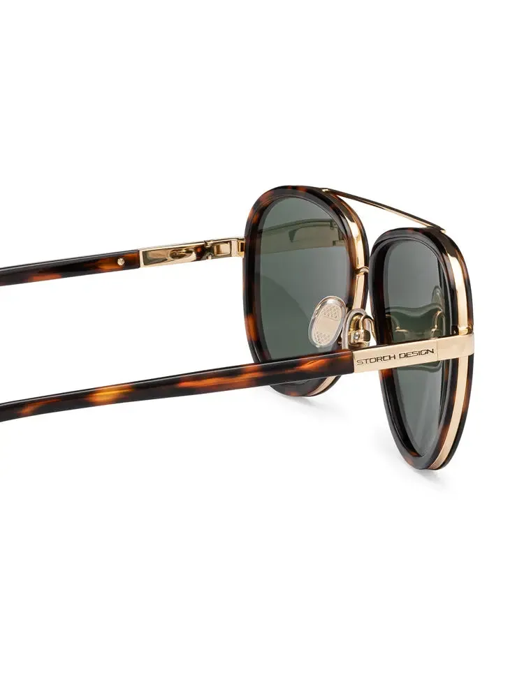 STORCH AVIATOR Tortoise | Gold