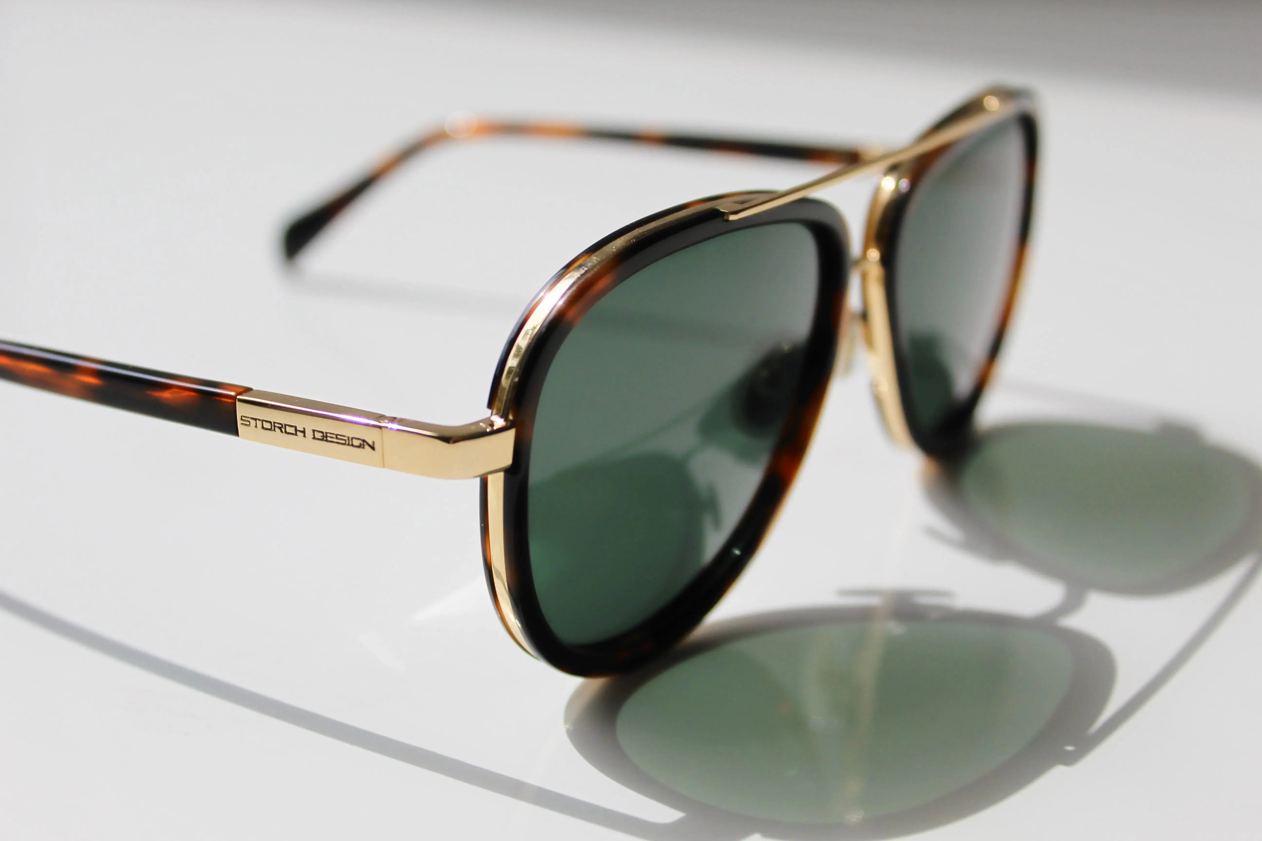 STORCH AVIATOR Tortoise | Gold