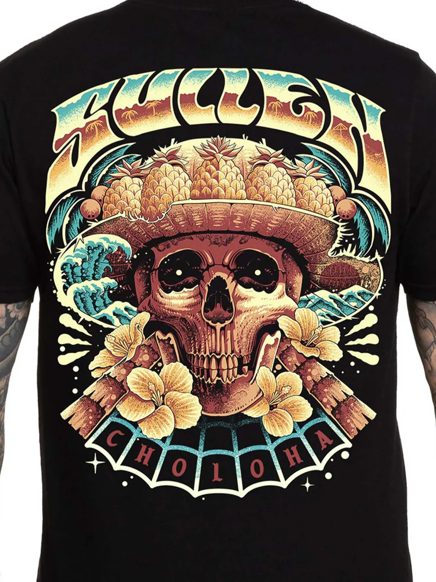 Sullen Men's Skulloha Short Sleeve Premium T-shirt