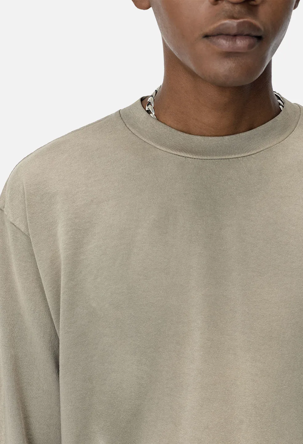 Sun-drenched LS University Tee / Taupe