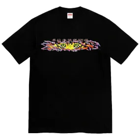 SUPREME EYES TEE-BLACK