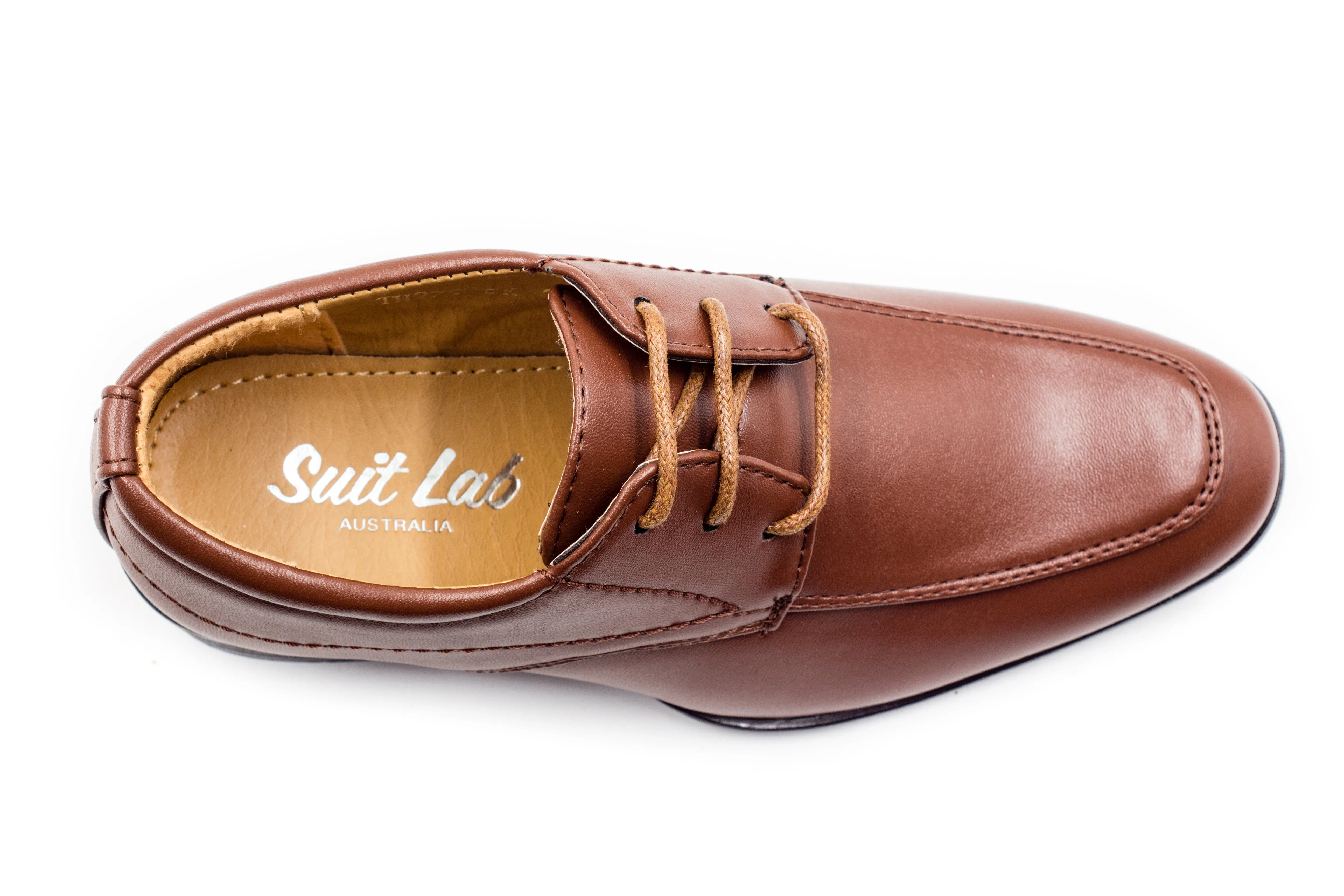 Sydney Derby Shoes - Brown