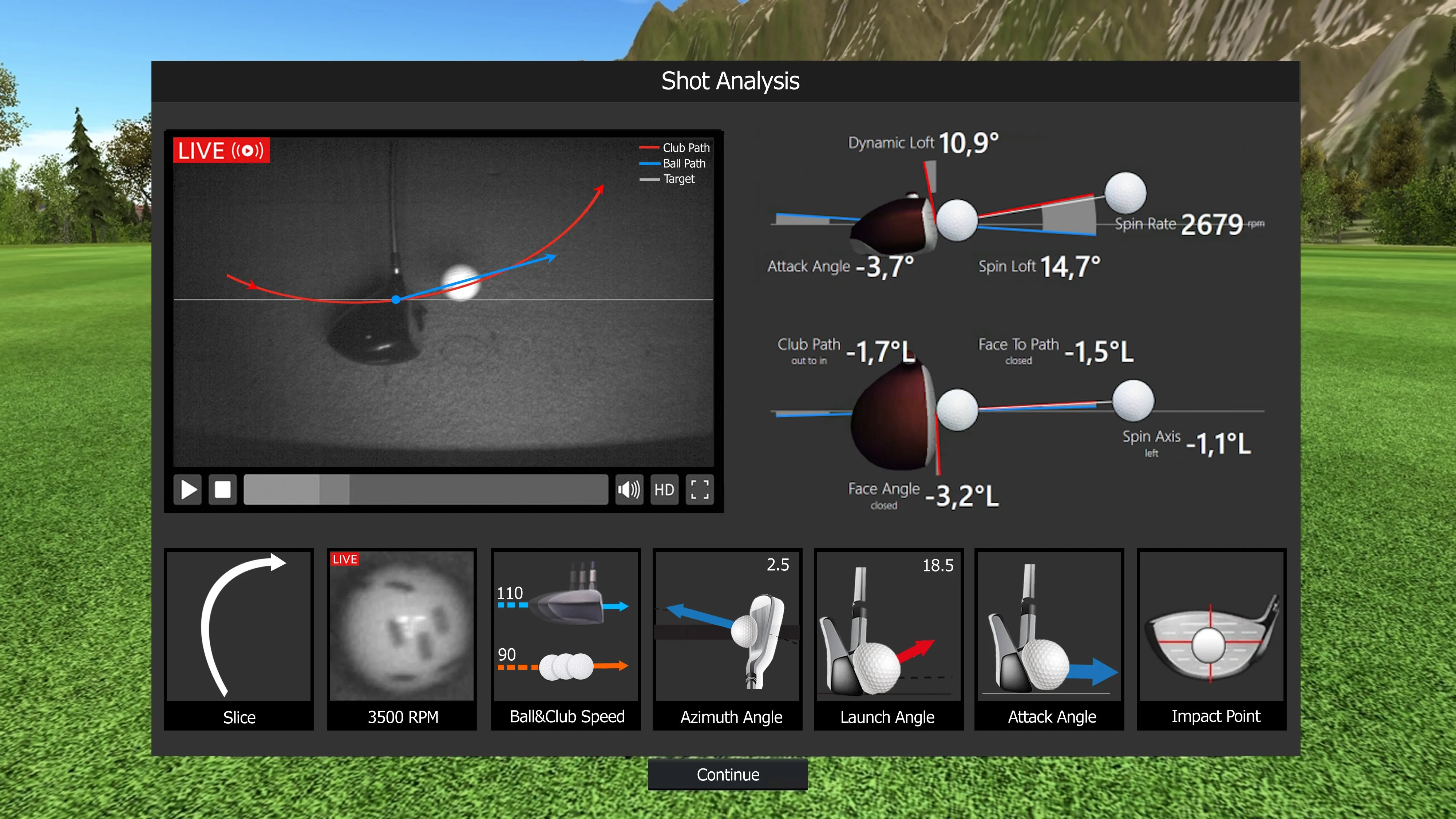 TOUR SIMULATOR : Omni-Sky Tour (OS-3000), 3 High Speed Cameras, Overhead