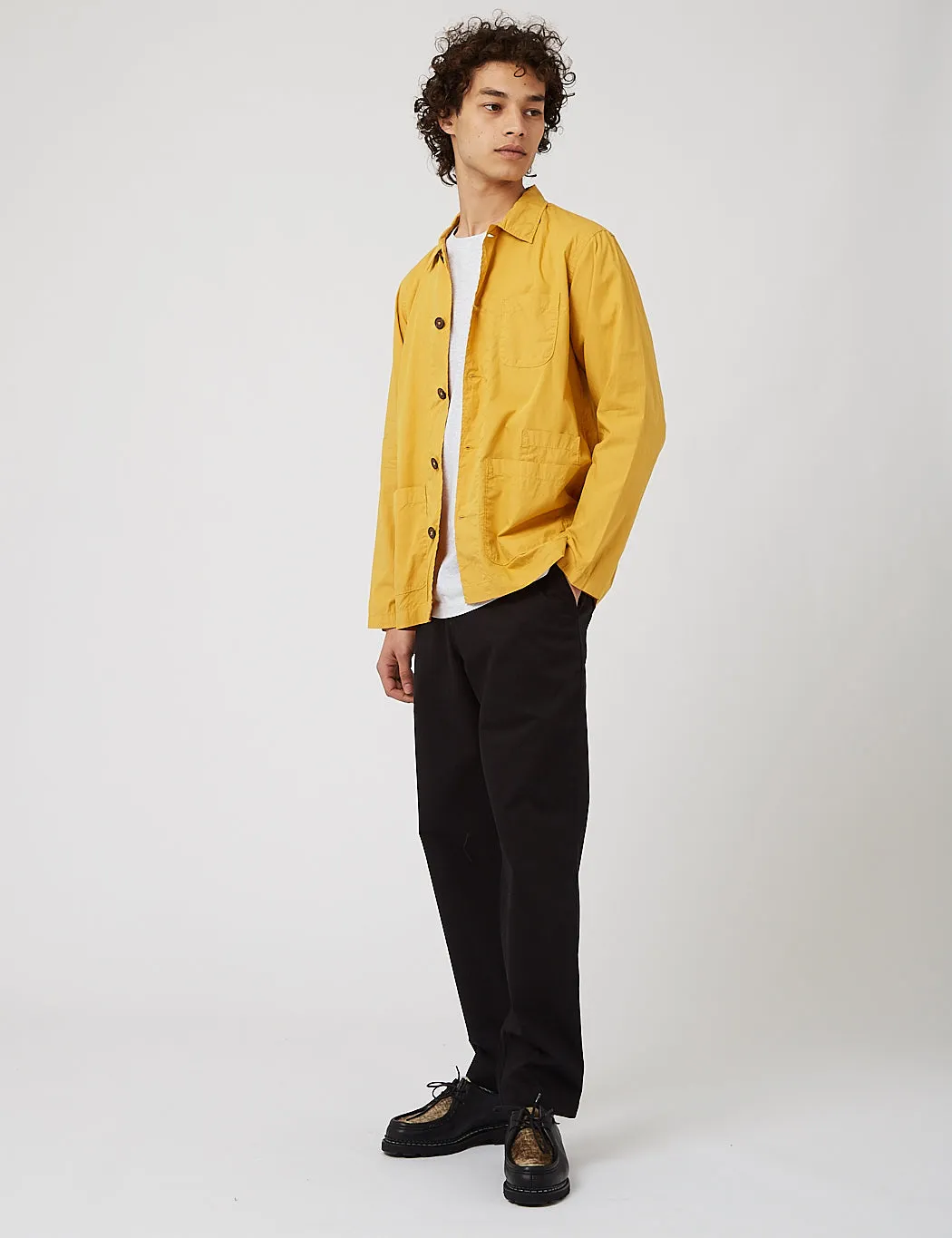 Universal Works Bakers Overshirt - Gold