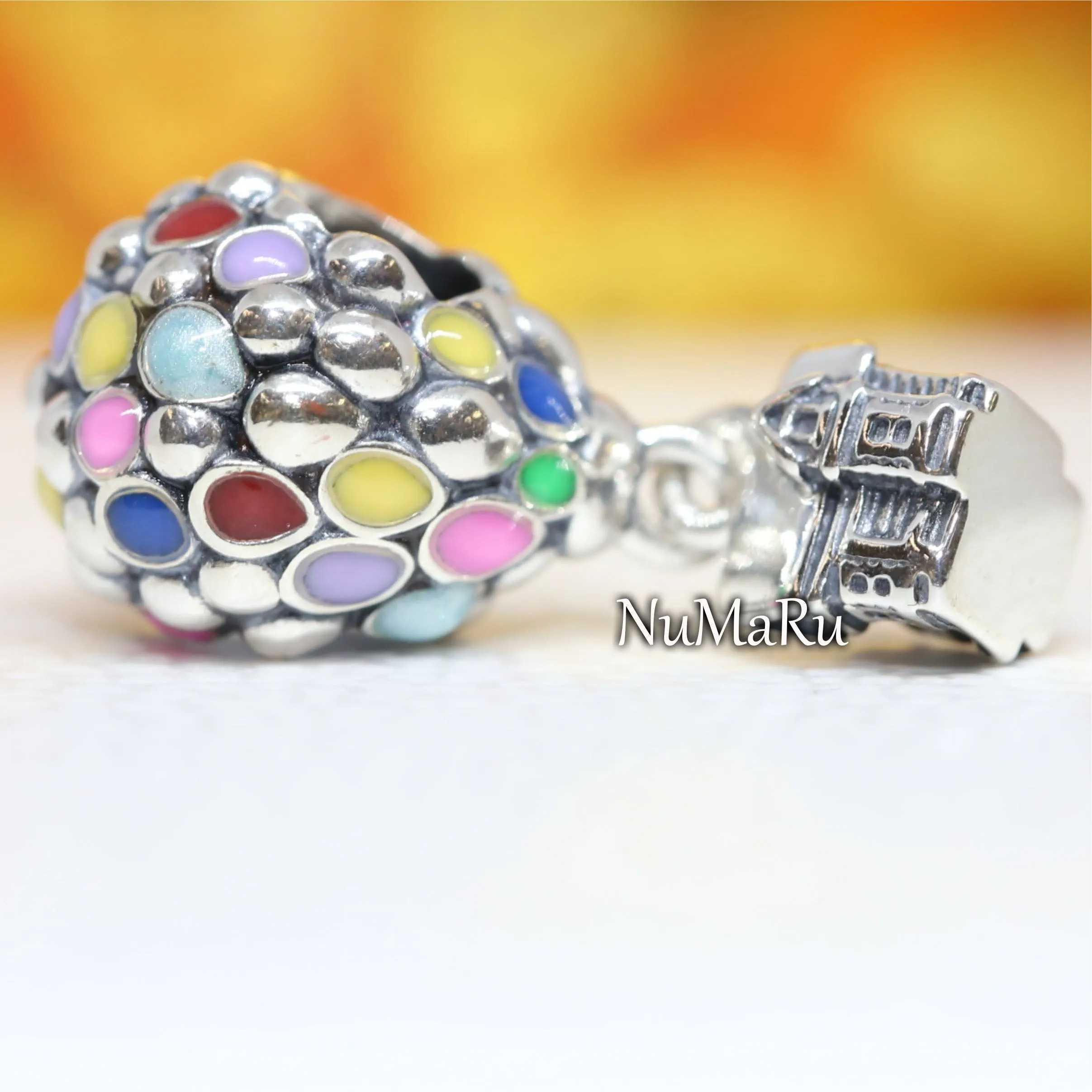 Up House & Balloons Charm 798962C01