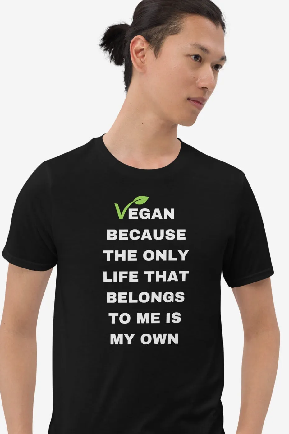 Vegan Because Unisex T-Shirt