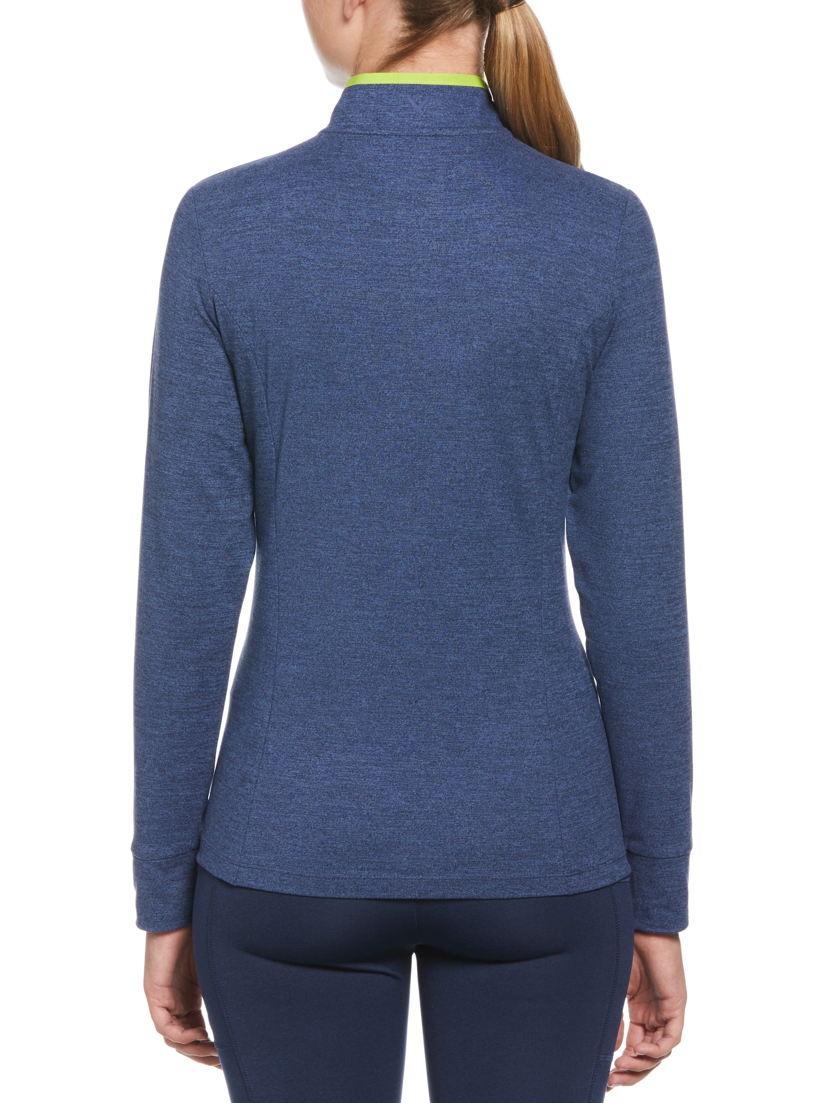 Womens 1/4 ZIP Brush Pullover