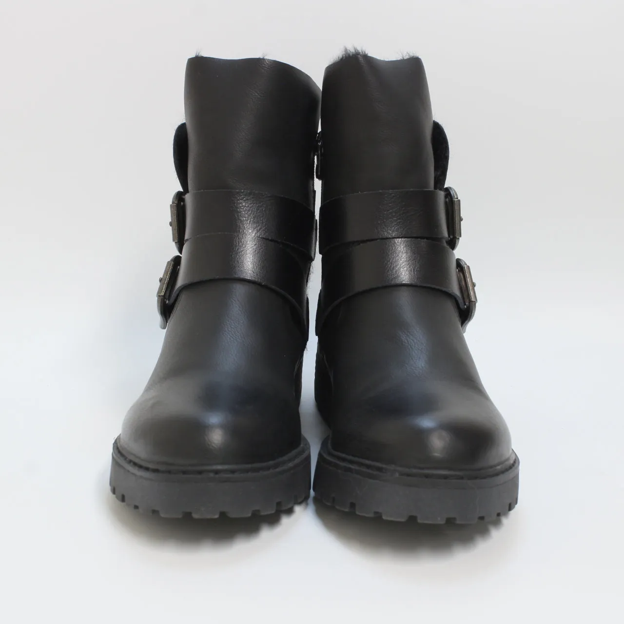 Womens Blowfish Malibu Royal Shr Buckle Boots Black