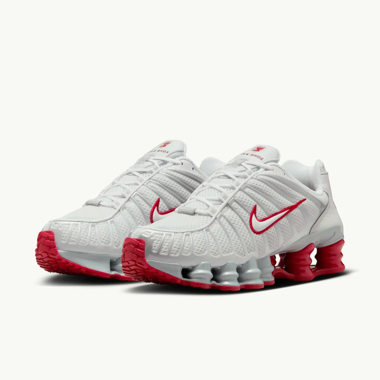 Womens Shox TL - 'Platinum Tint/Gym Red'