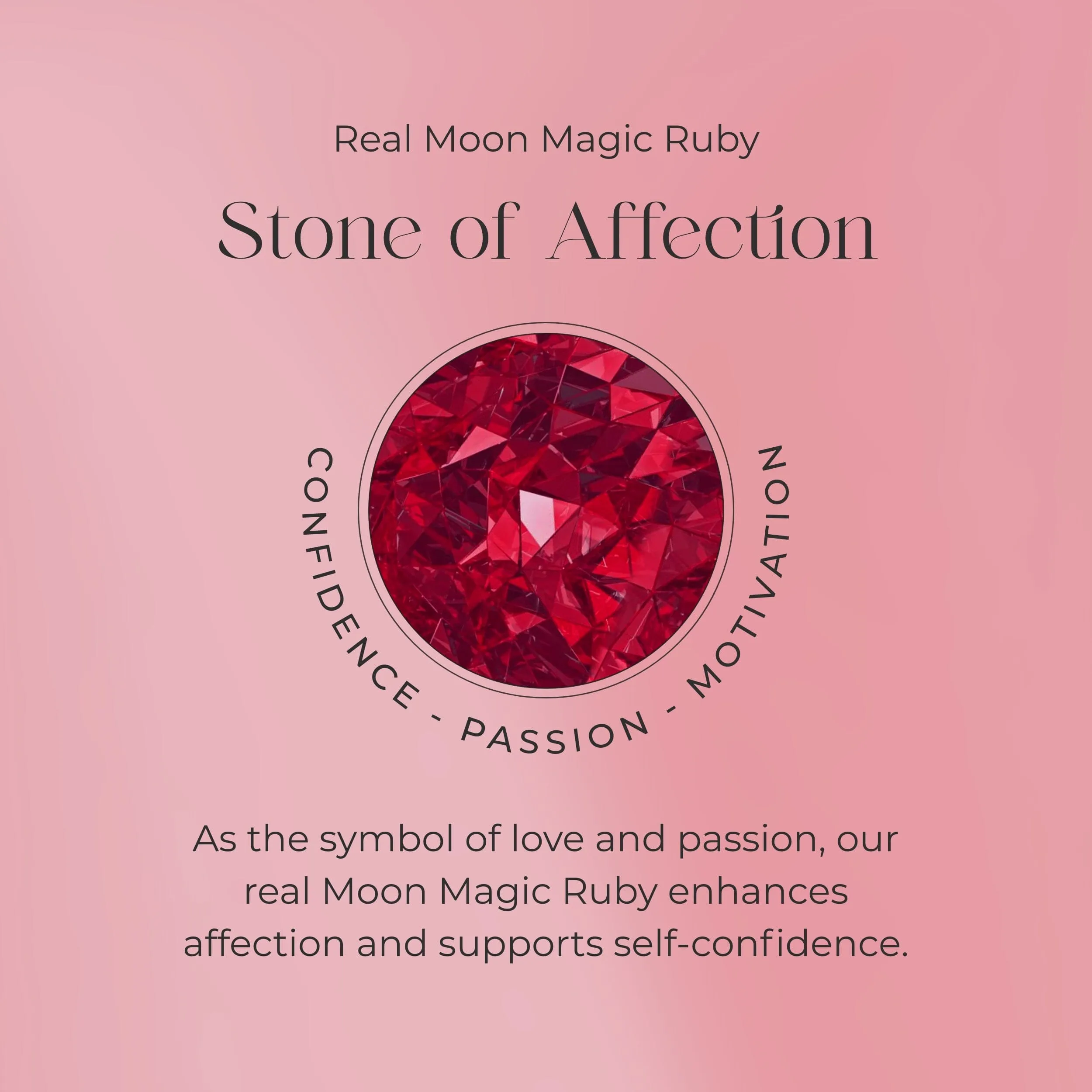 Zodiac Birthstone Studs - Cancer Ruby